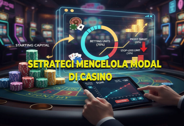 Strategi Mengelola Modal di Casino Online