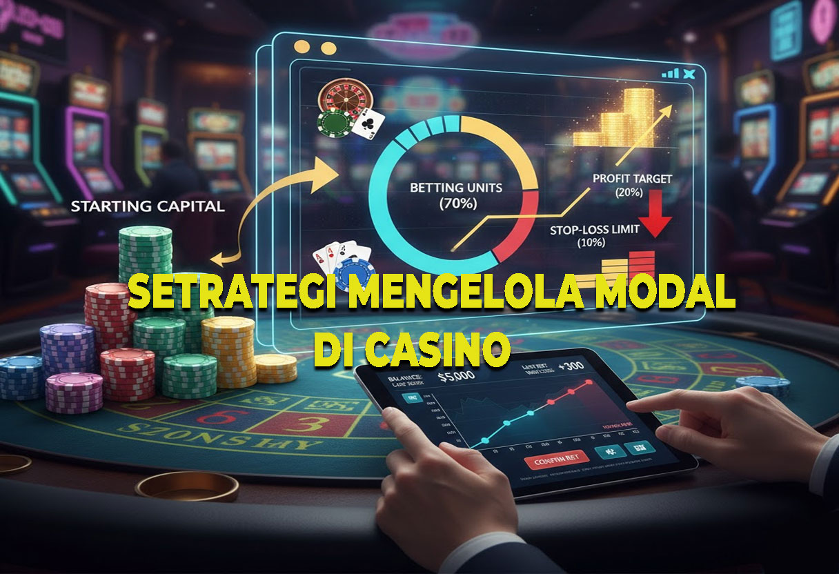 Strategi Mengelola Modal di Casino Online